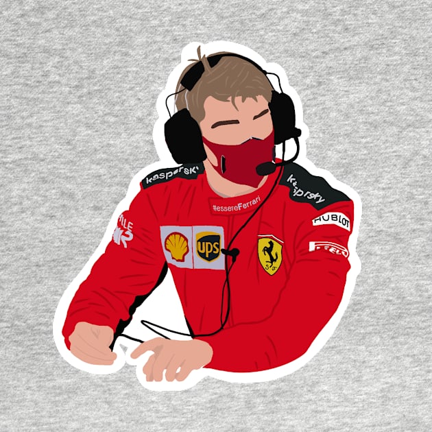 Robert Shwartzman testing for Scuderia Ferrari by royaldutchness